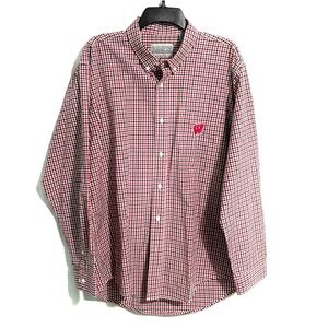 Campus Specialties Wisconsin Badger Oxford Button Down Shirt